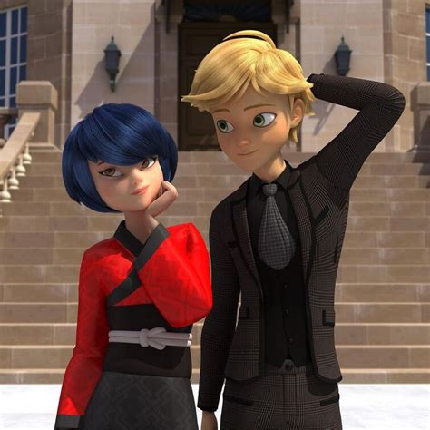 does adrien dating kagami